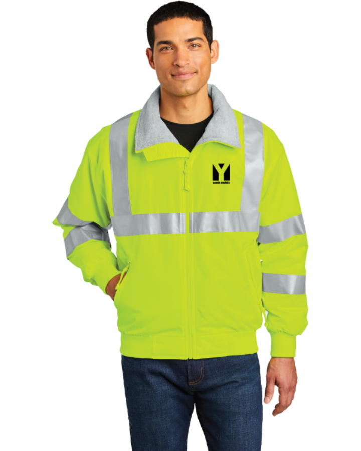 Yarde Metals PA HiViz Challenger Jacket w/ Reflective Striping