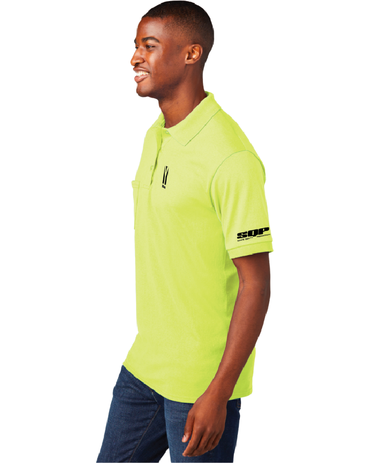 Yarde Metals P C Core Blend Jersey Knit Pocket Polo Yarde Metals P C Core Blend Jersey Knit Pocket Polo