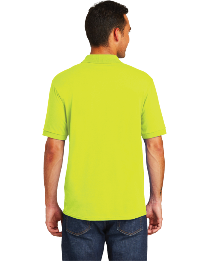 Yarde Metals P C Core Blend Jersey Knit Polo Yarde Metals P C Core Blend Jersey Knit Polo